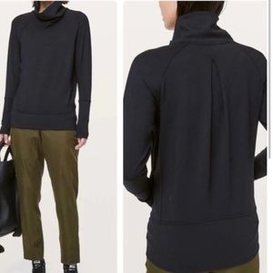 LULULEMON highlines turtleneck size 4 BLACK new never worn/no tags